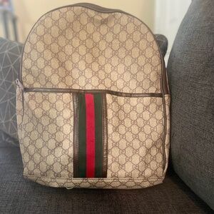 Gucci backpack (used)